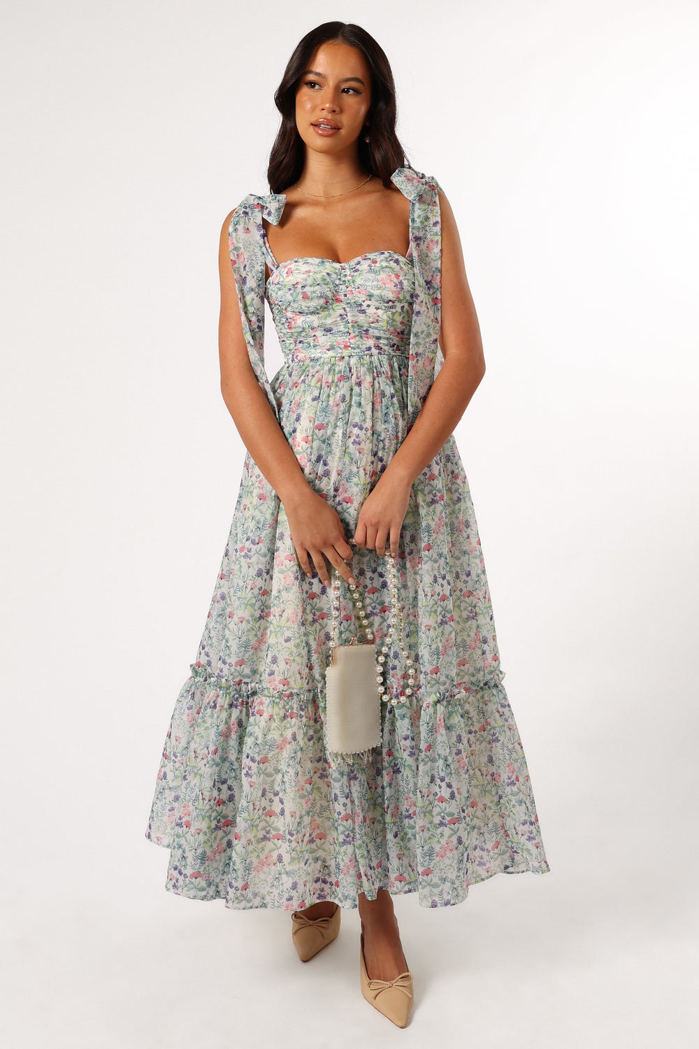 Collective Dress - Floret Midi Dress - Multi sixth image