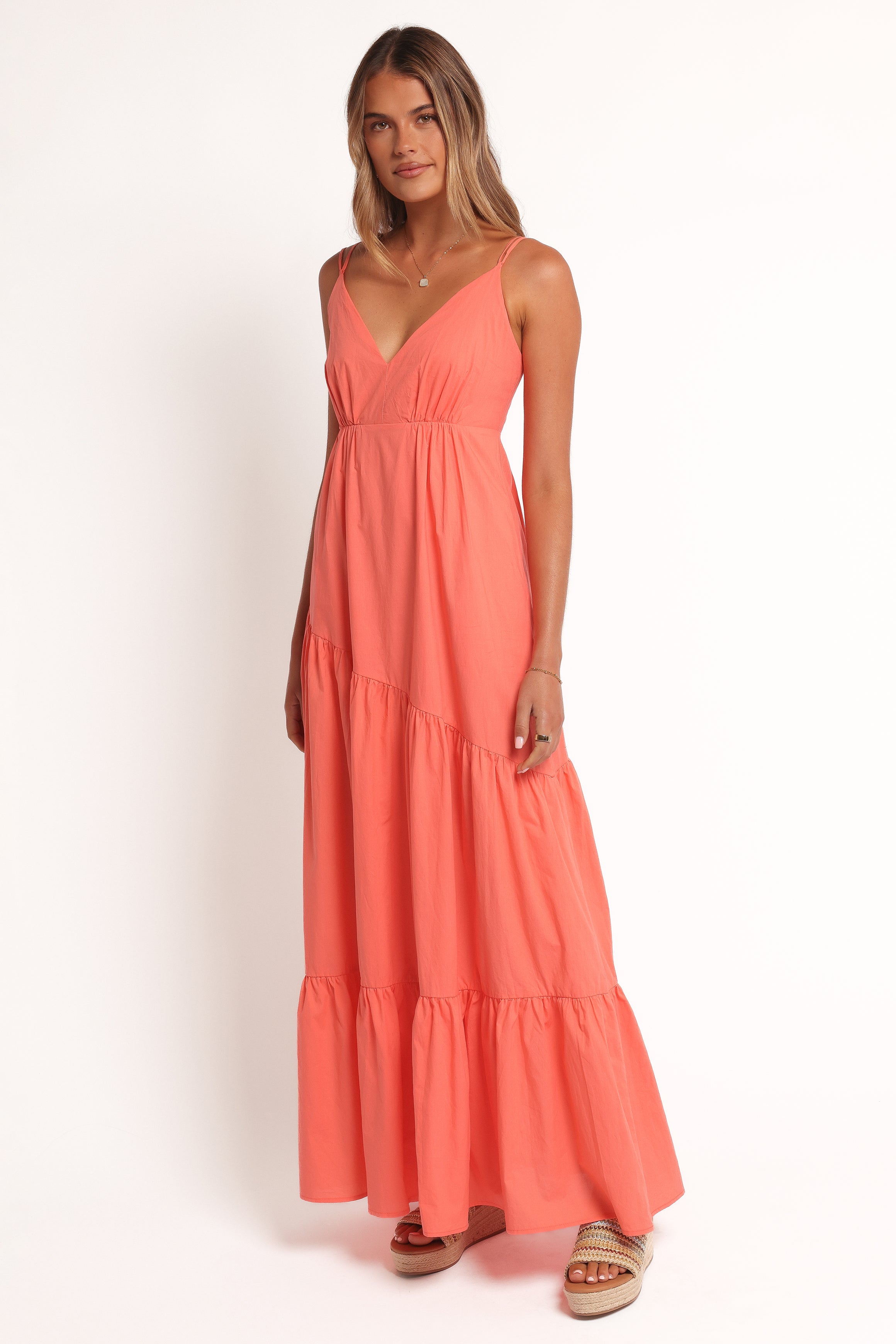DRESSES Forbes Maxi Dress - Coral