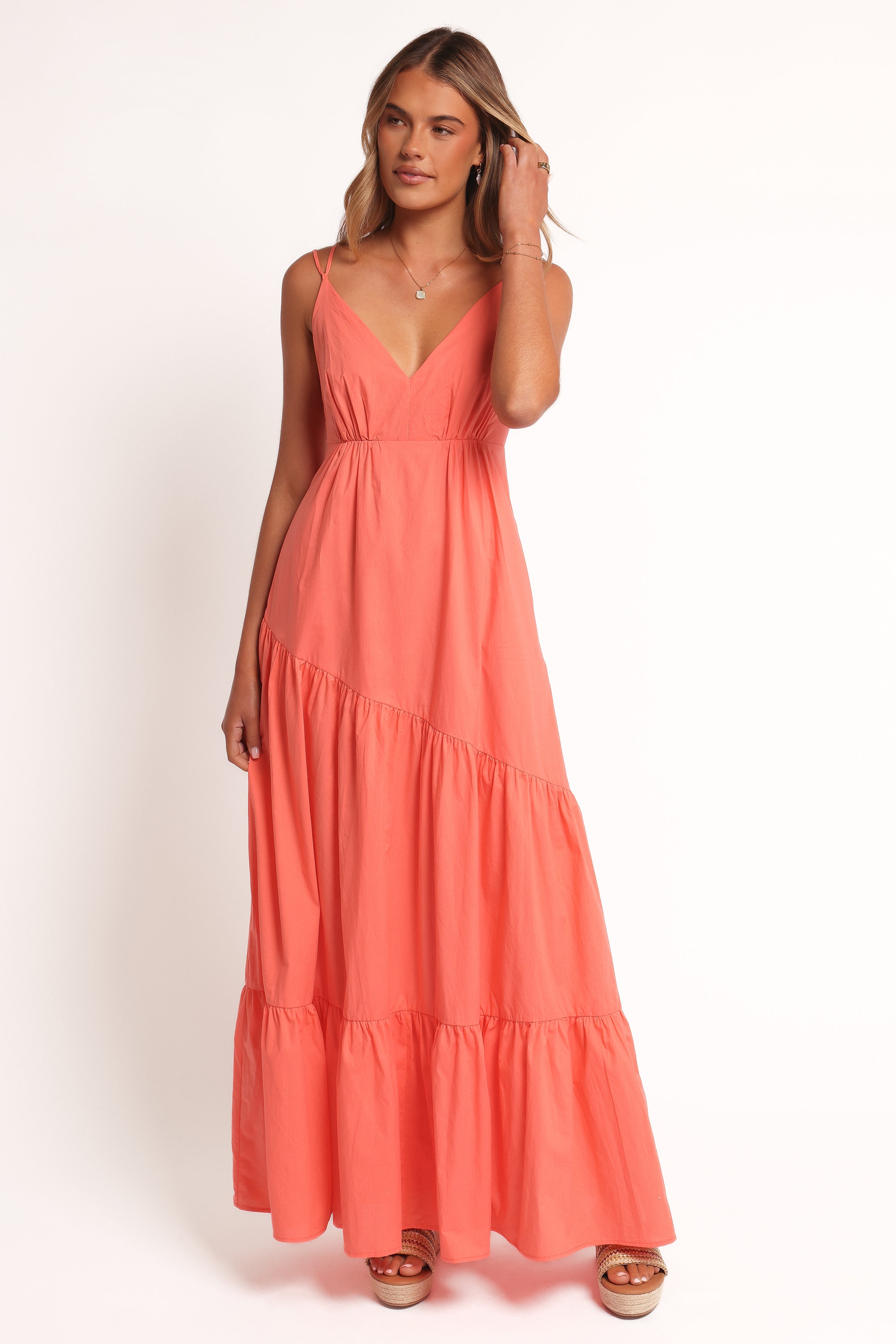 DRESSES Forbes Maxi Dress - Coral