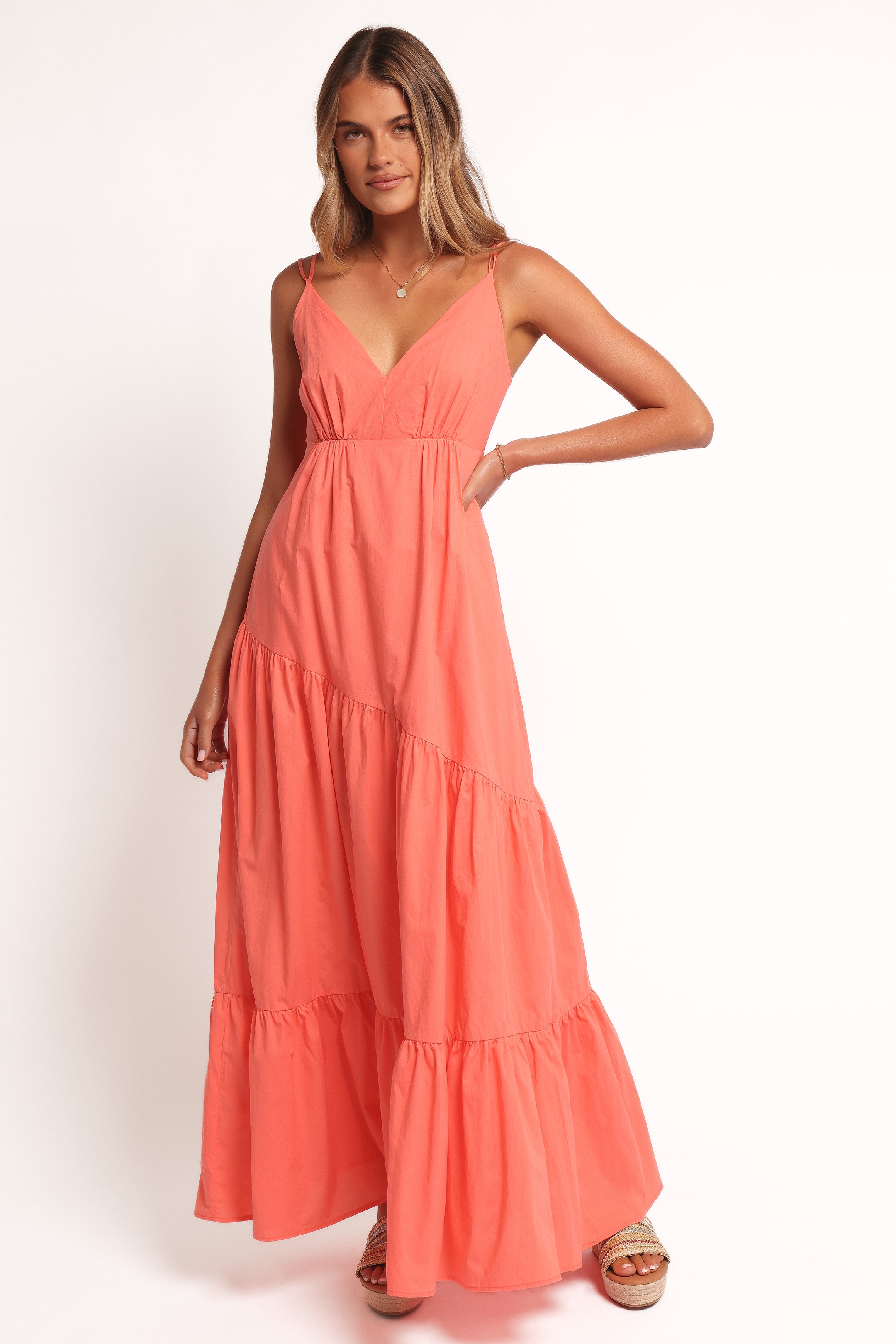 DRESSES Forbes Maxi Dress - Coral
