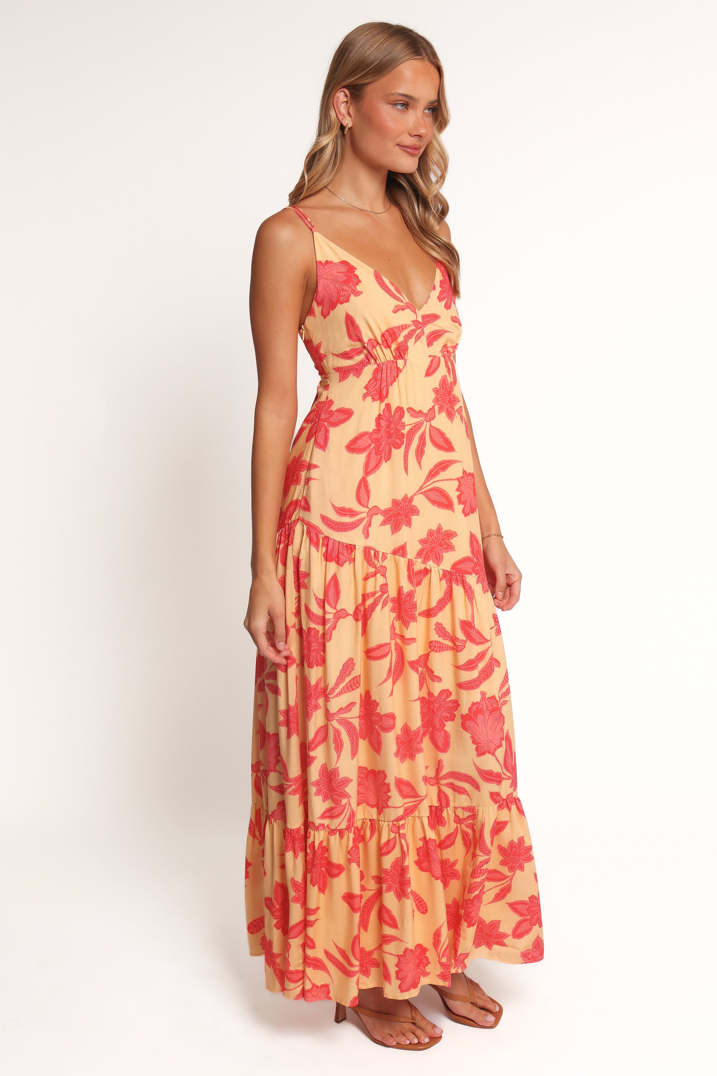DRESSES Forbes Maxi Dress - Red Floral