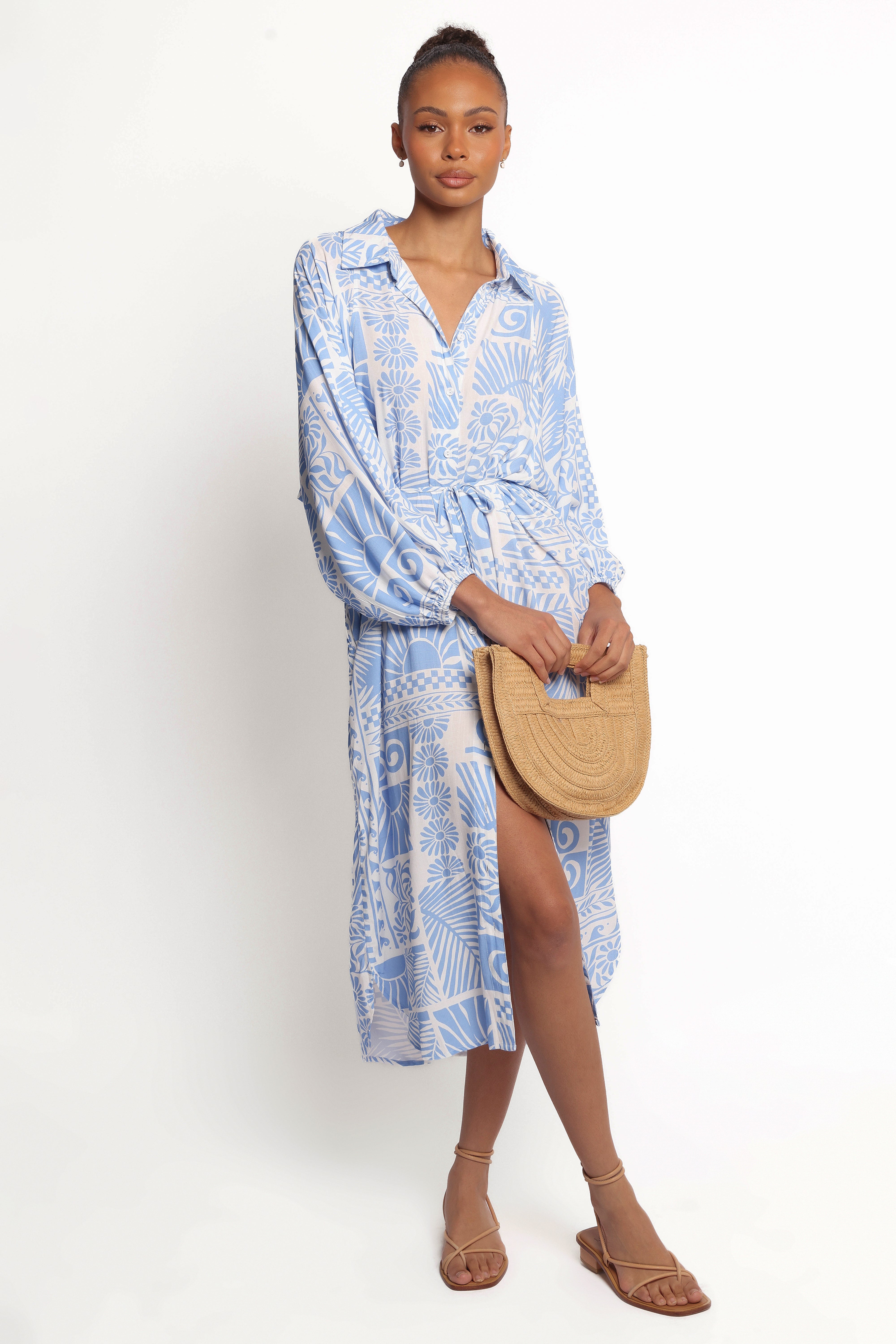 DRESSES Foster Midi Dress - Malia Print