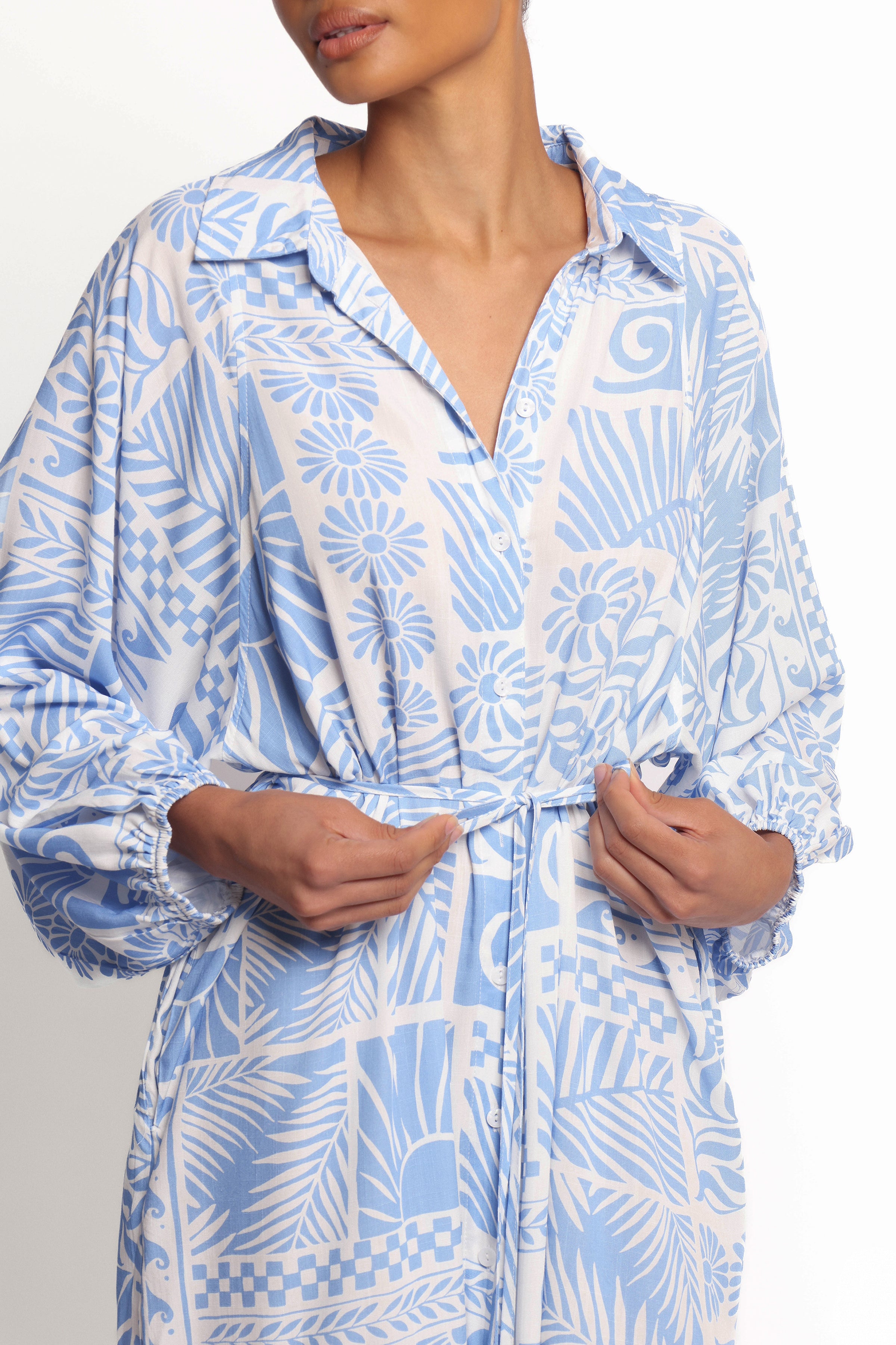 DRESSES Foster Midi Dress - Malia Print