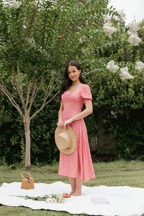 DRESSES Franklin Dress - Red Floral