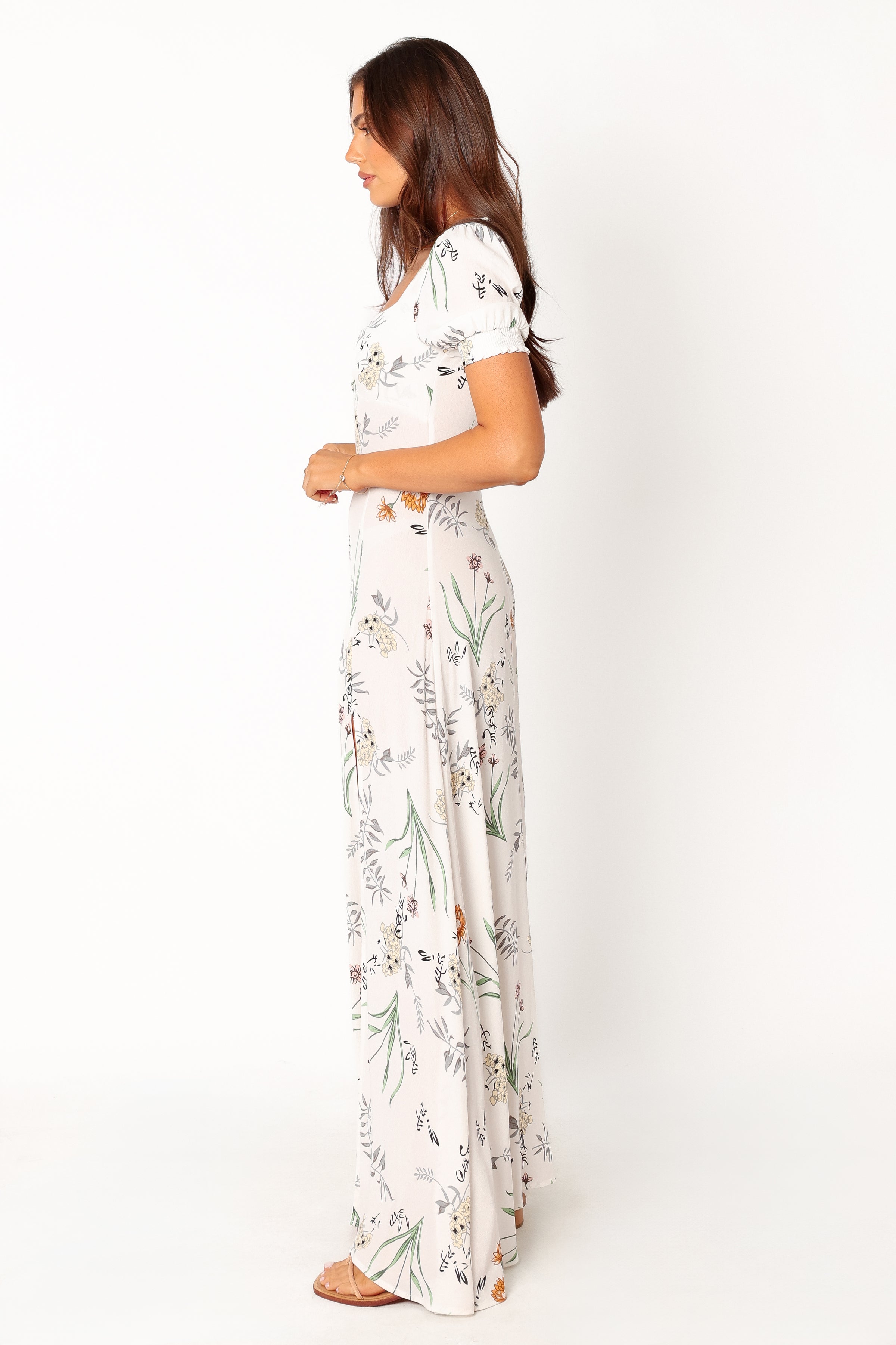 DRESSES Franklin Maxi Dress - White Floral