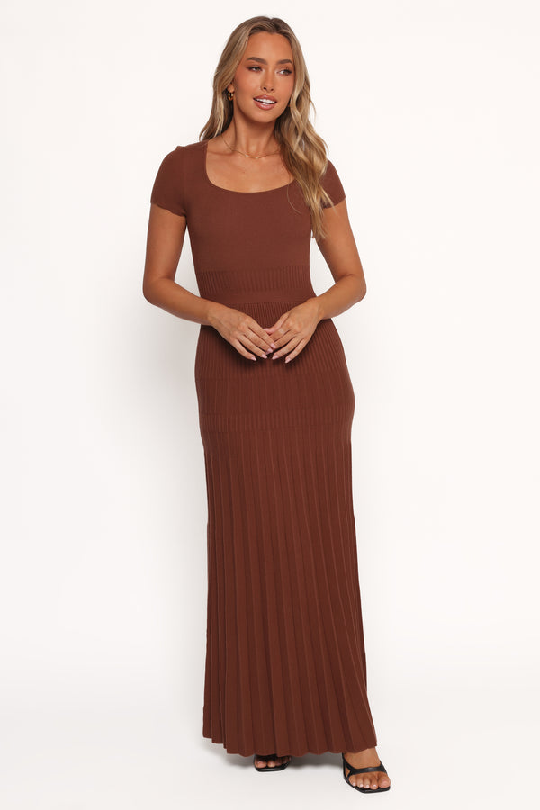 DRESSES Freeman Maxi Dress - Brown