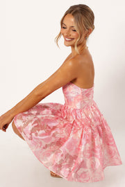 Saige Mini Dress - Hot Pink – Thats So Fetch AU