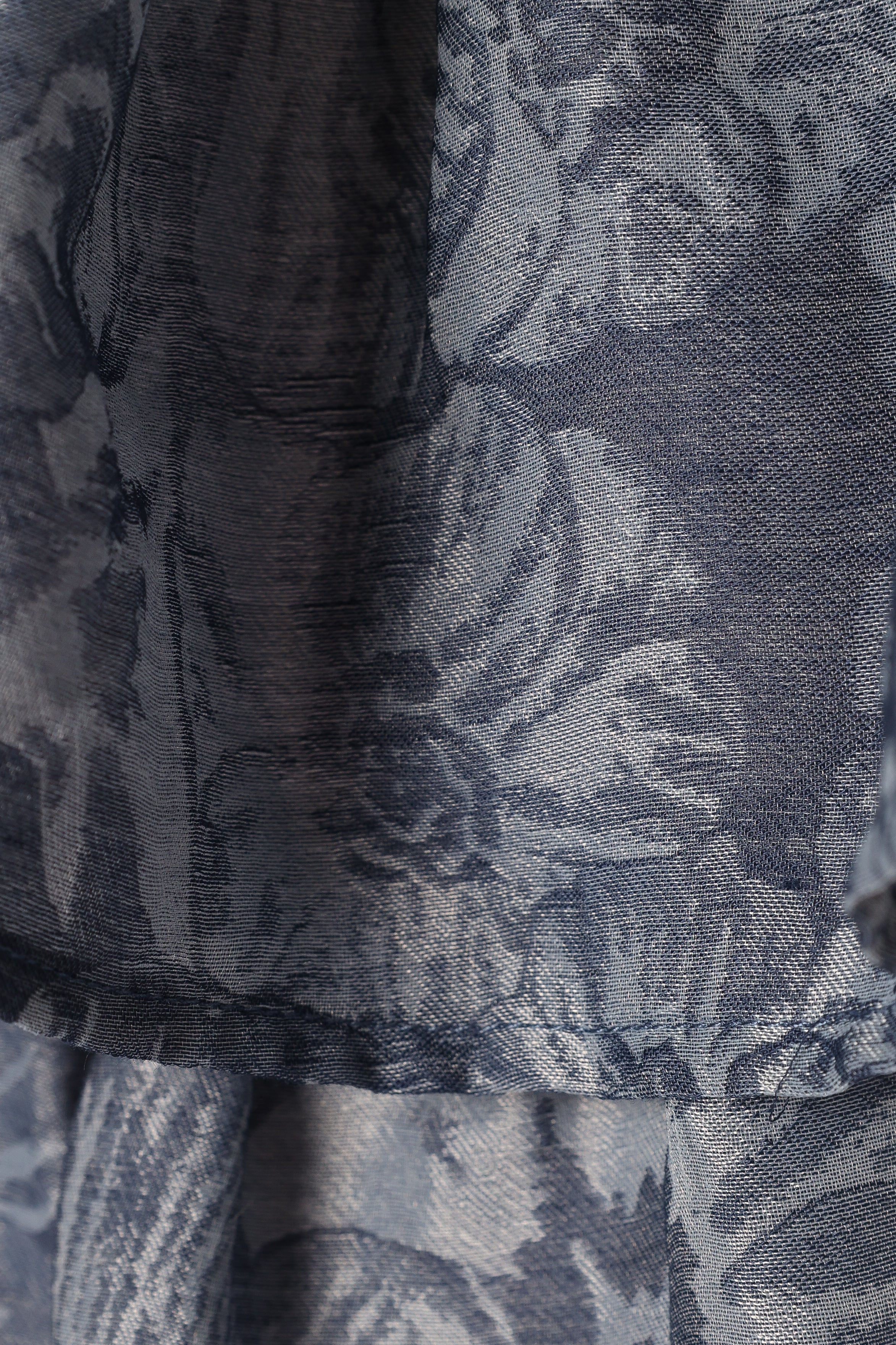 DRESSES @Friella Frill Sleeve Mini Dress - Deep Blue