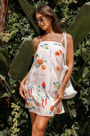 DRESSES Frutti Mini Dress - Peach