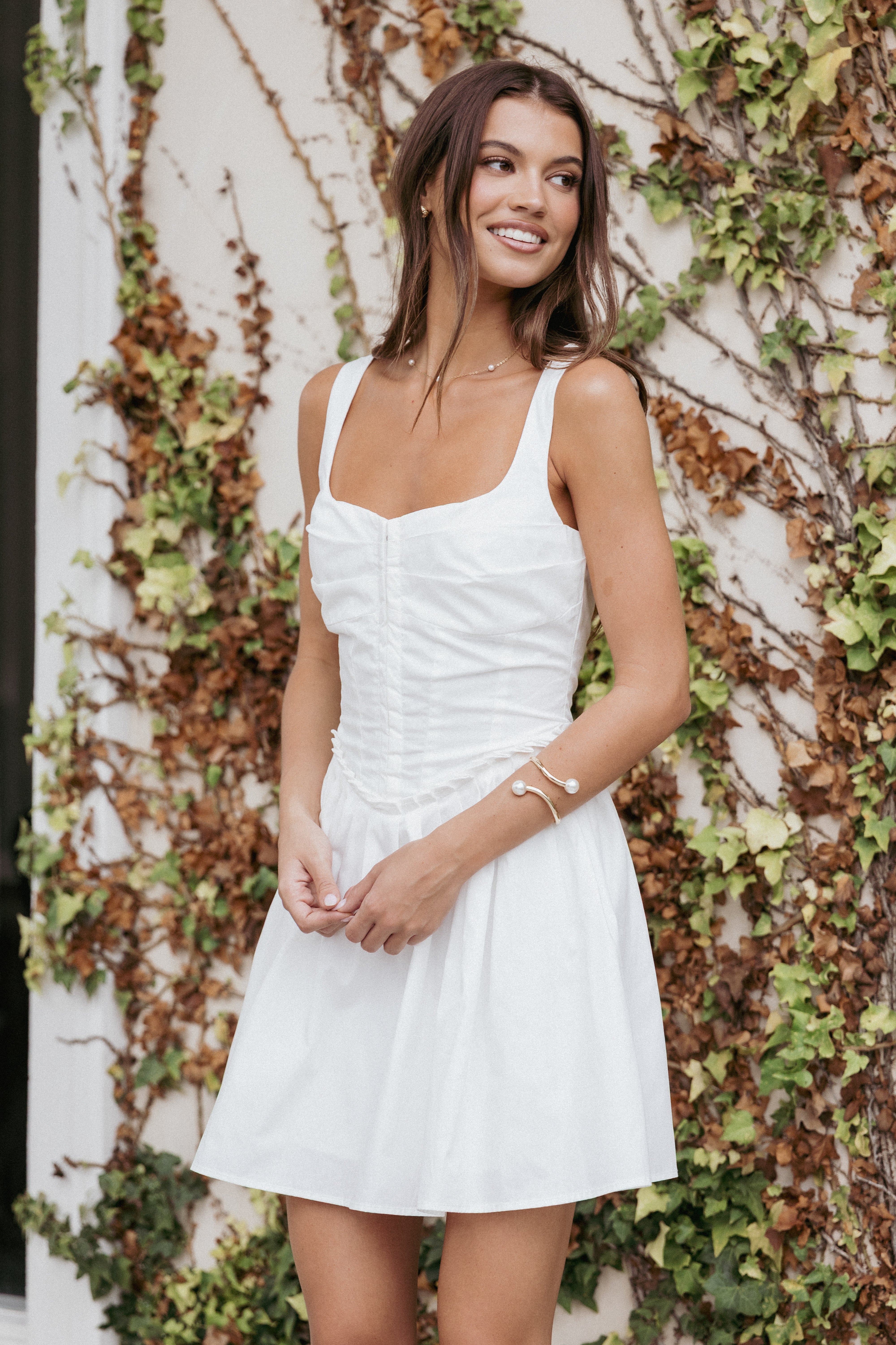 DRESSES Gale Mini Dress - White