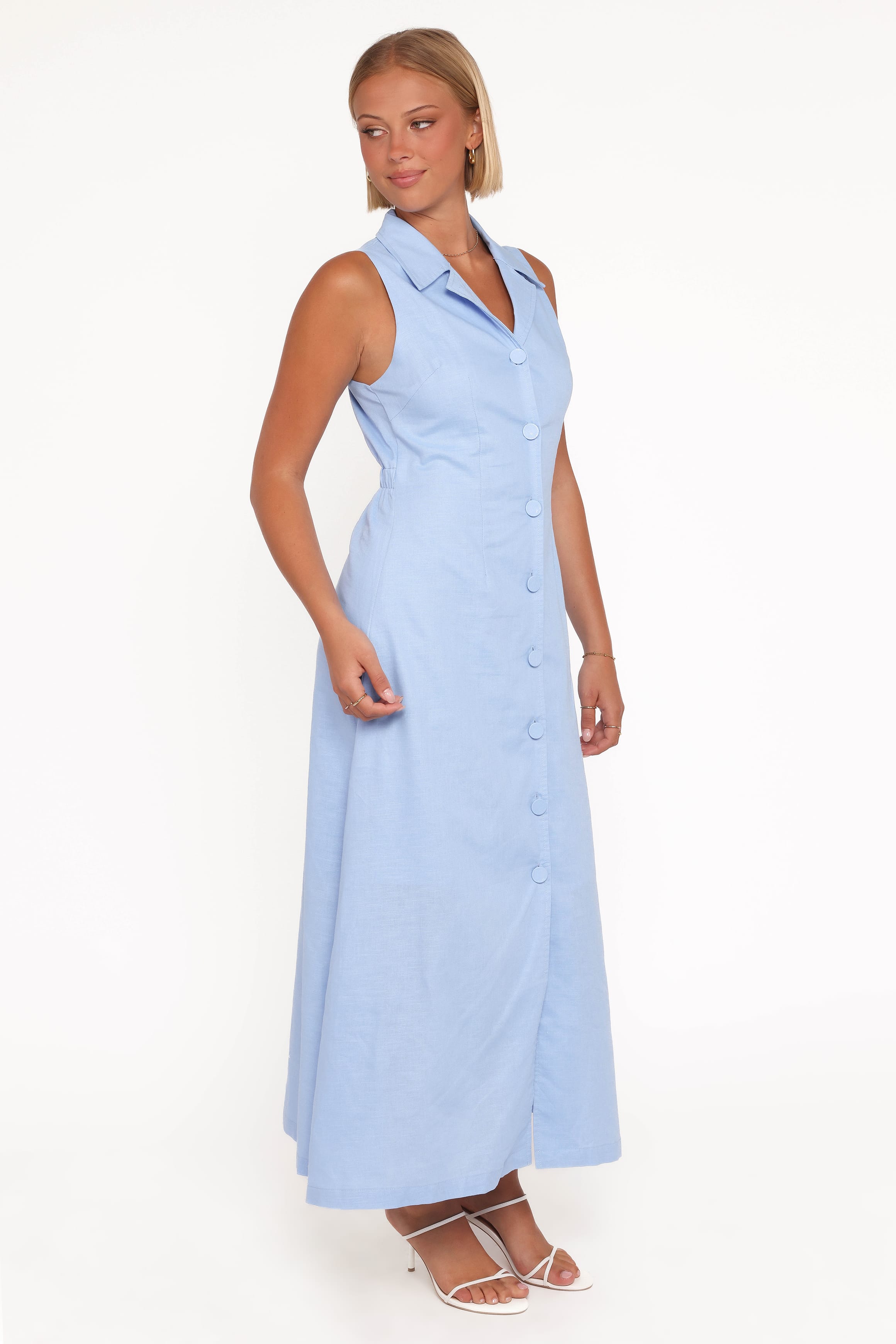 DRESSES Galia Midi Dress - Blue