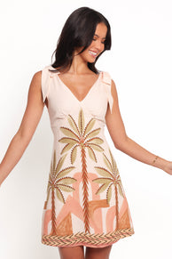 DRESSES Giada Mini Dress - Pink Palm