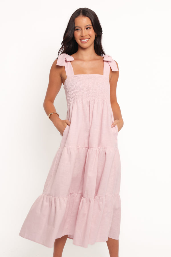 DRESSES Giorgi Midi Dress - Pink