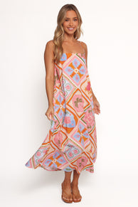 DRESSES Gisela Midi Dress - Multi Tile