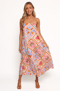 DRESSES Gisela Midi Dress - Multi Tile