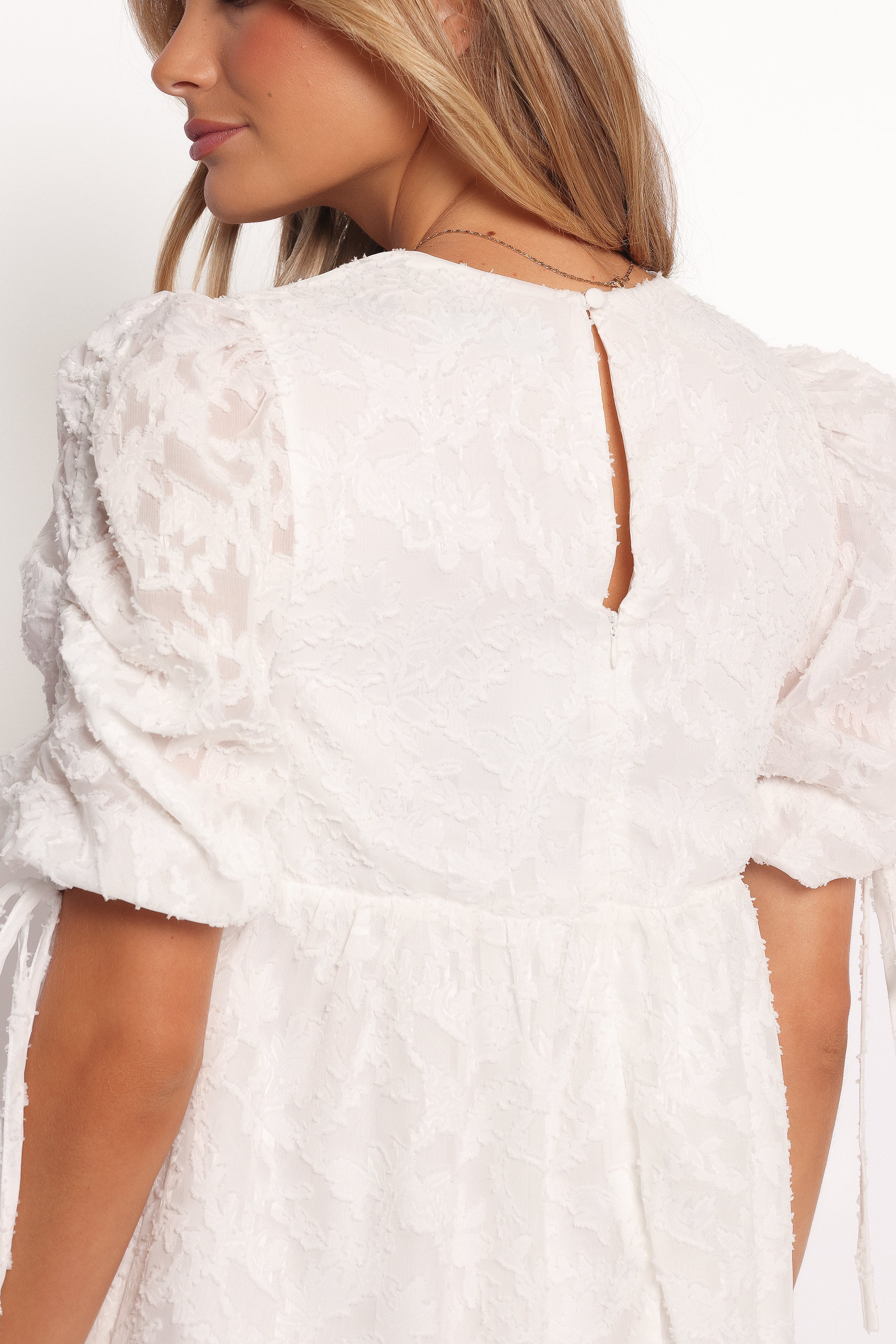 DRESSES Giselle Mini Dress - White Floral