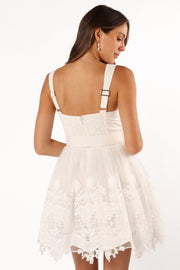 DRESSES @Glebe Mini Dress - White