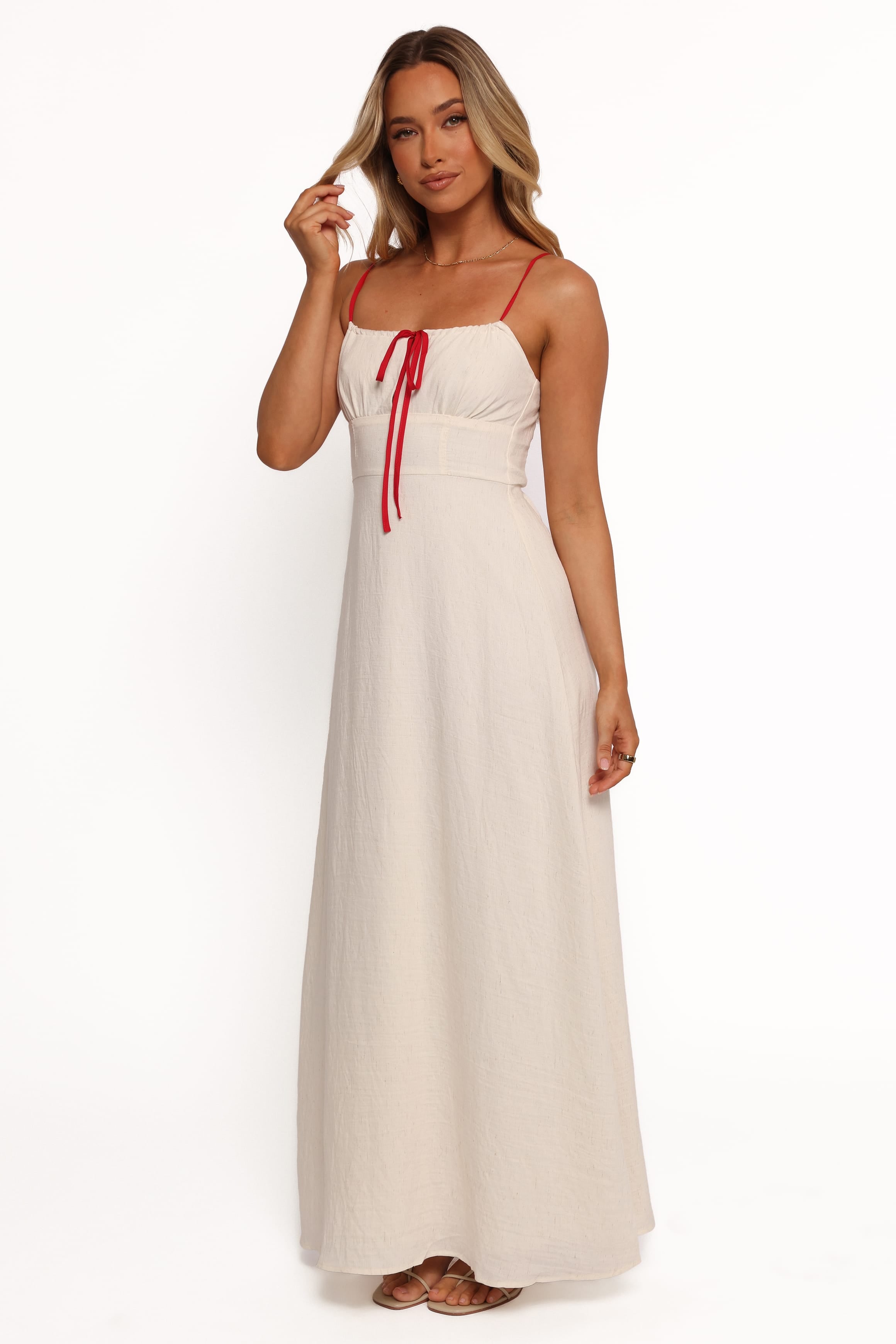 DRESSES Gracie Midi Dress - Oatmeal