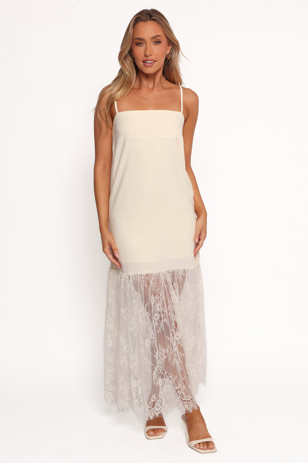 DRESSES Grant Midi Dress - Cream
