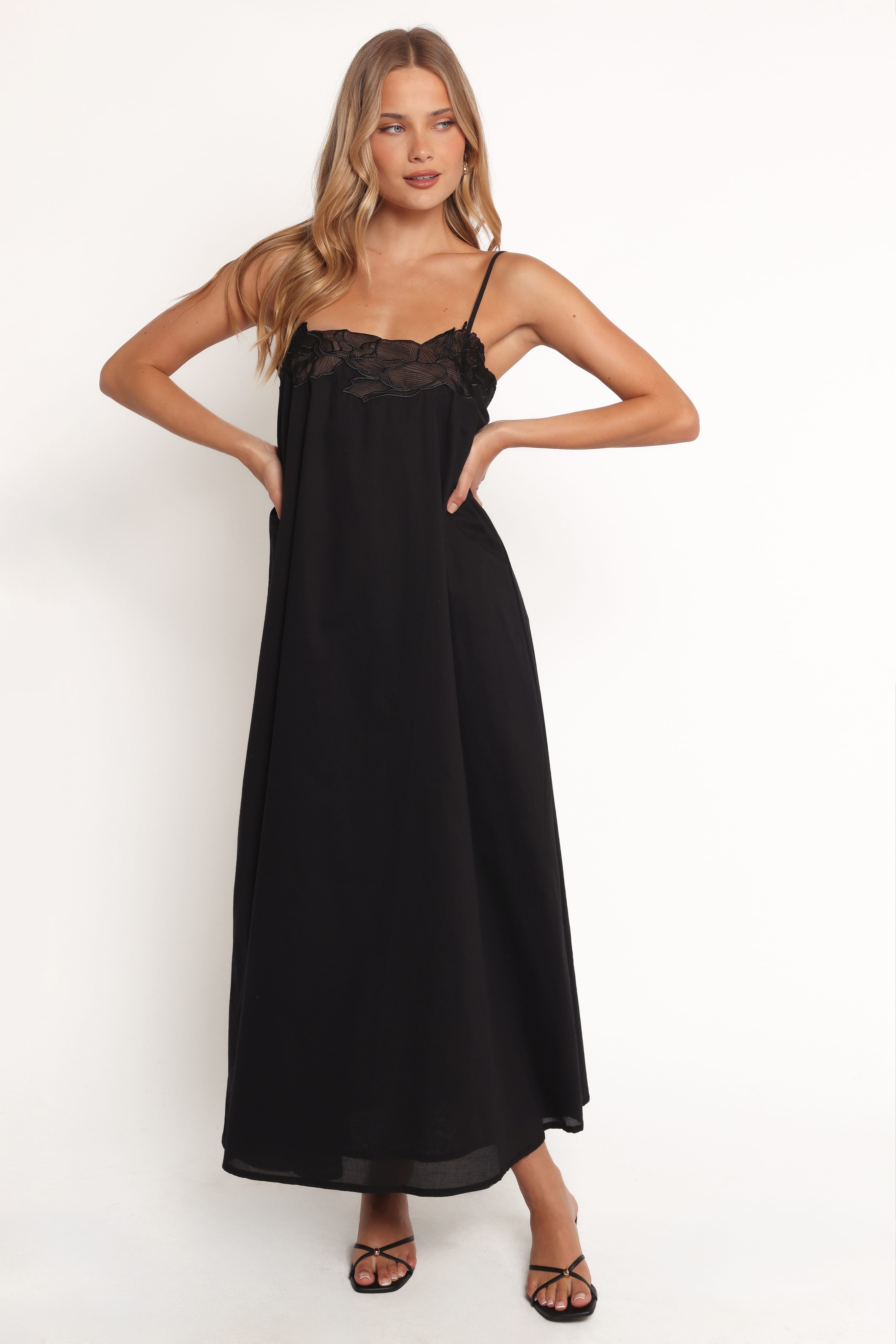 DRESSES Greta Maxi Dress - Black