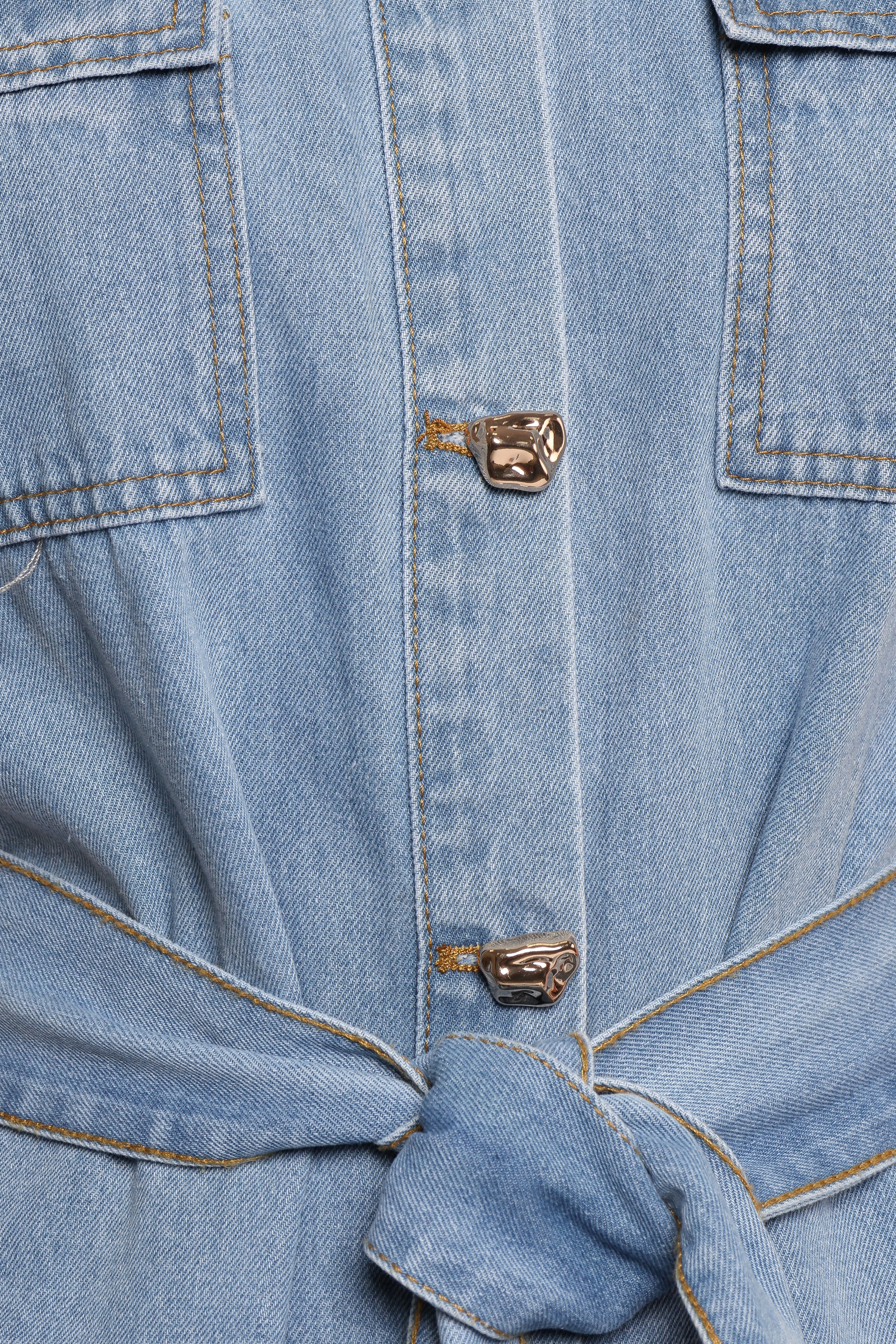 DRESSES Griffin Shirt Maxi Dress - Denim