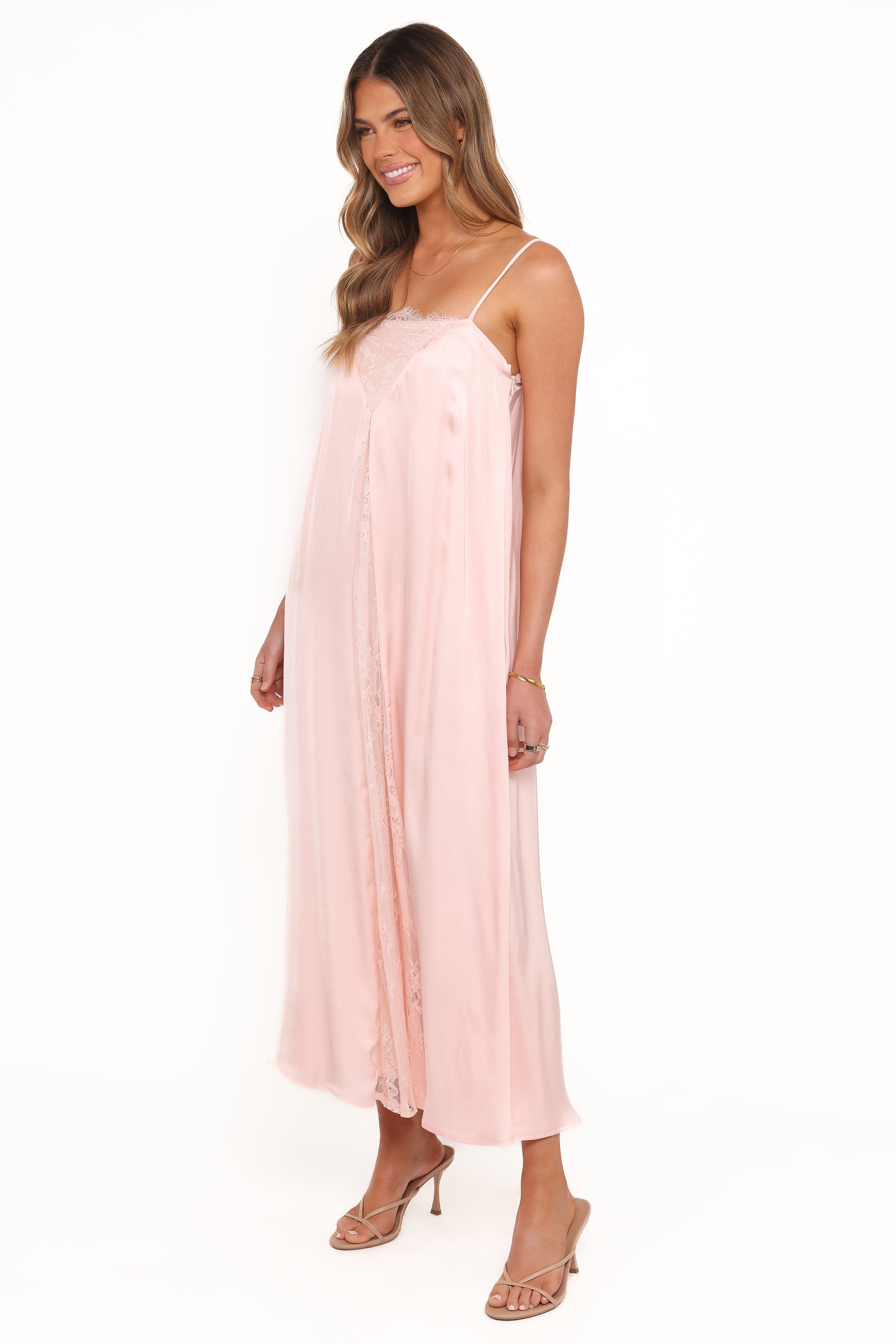 DRESSES Halsey Midi Dress - Pink