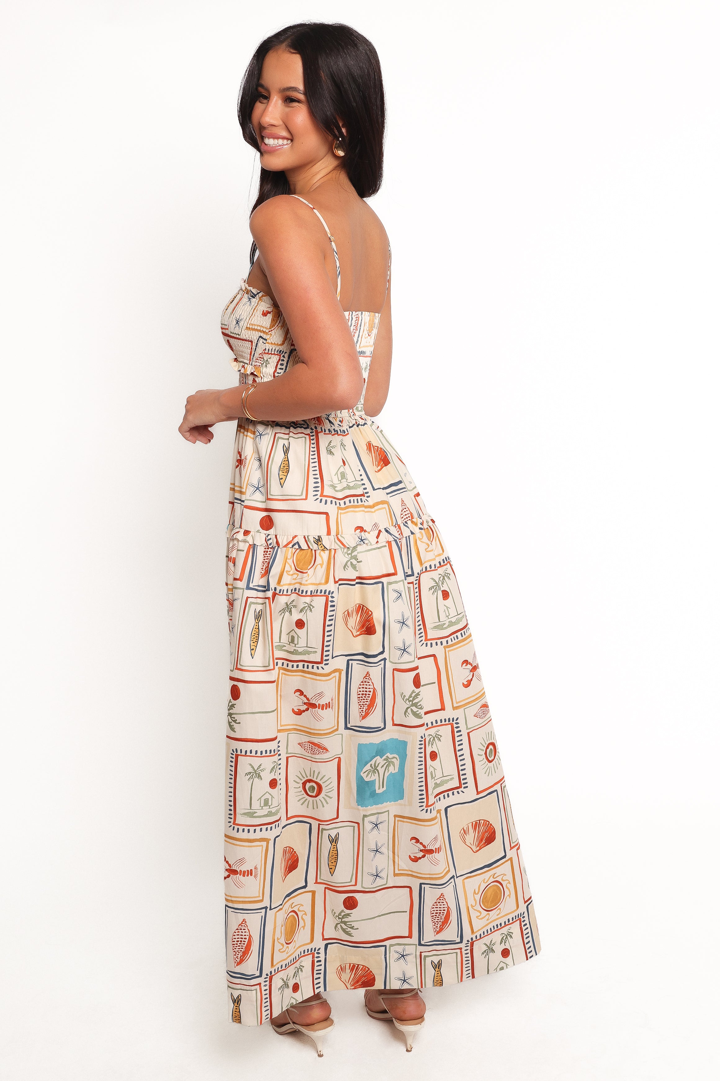 DRESSES Hana Maxi Dress - Sardina