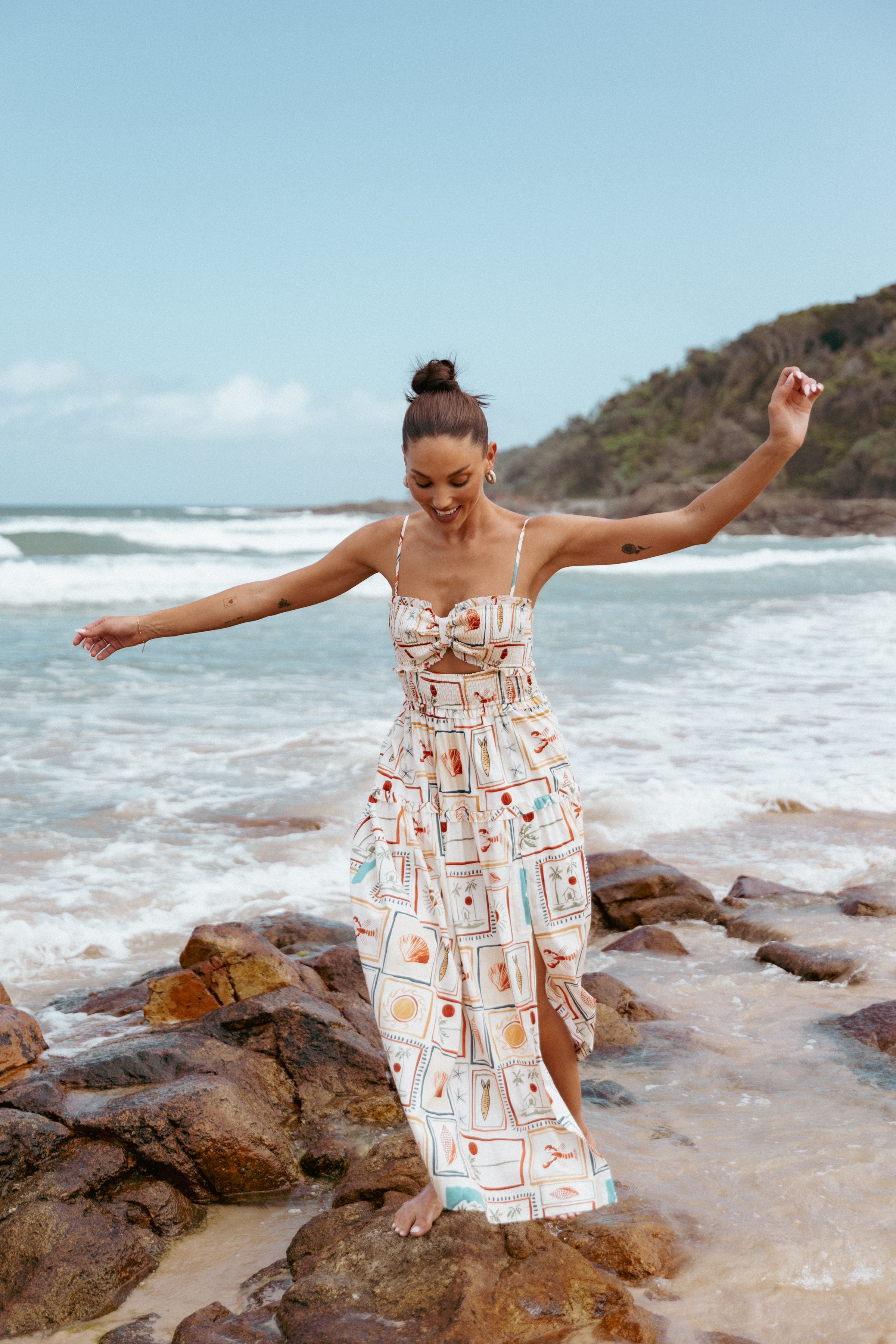 DRESSES Hana Maxi Dress - Sardina