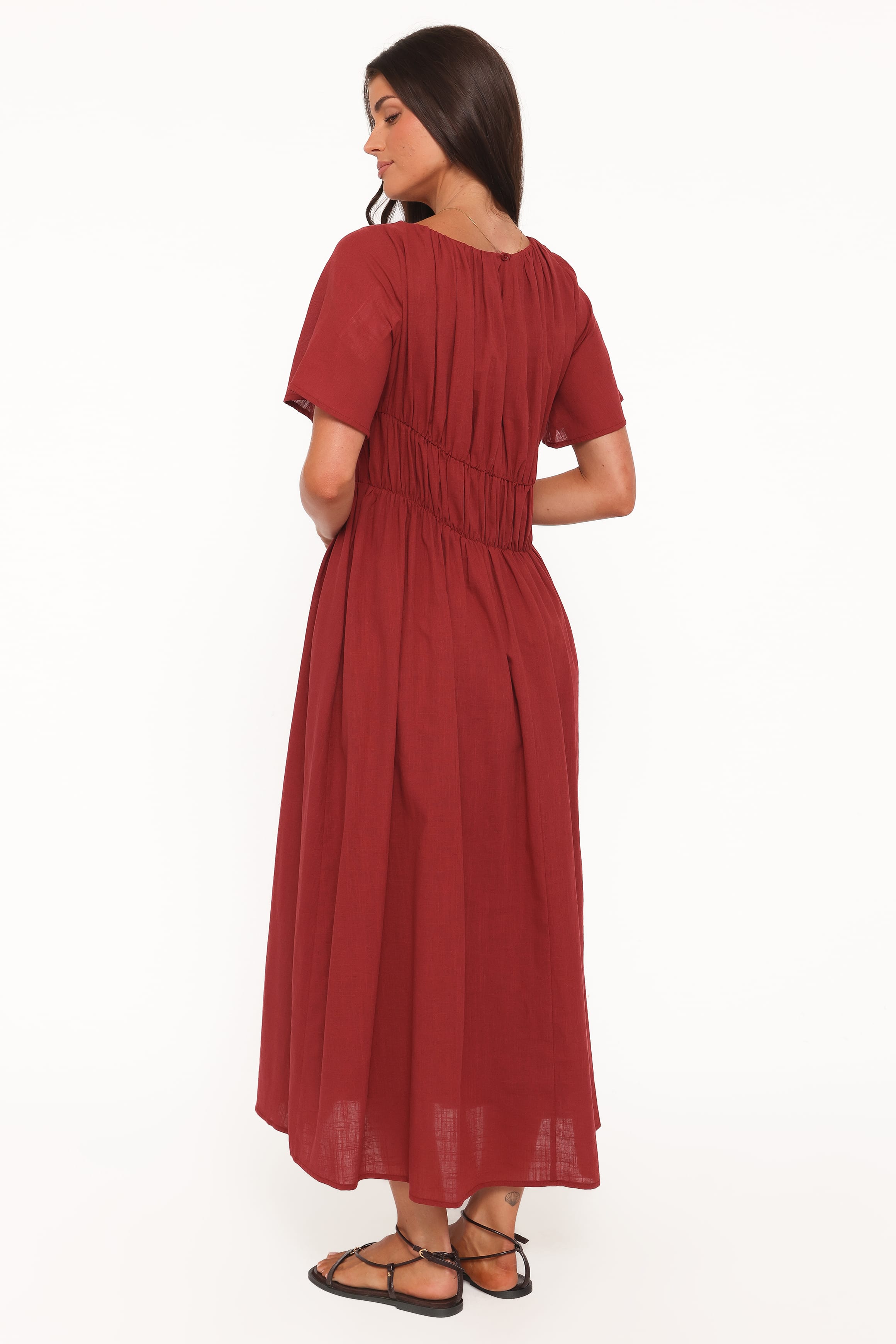 DRESSES Harlen Maxi Dress - Deep Red