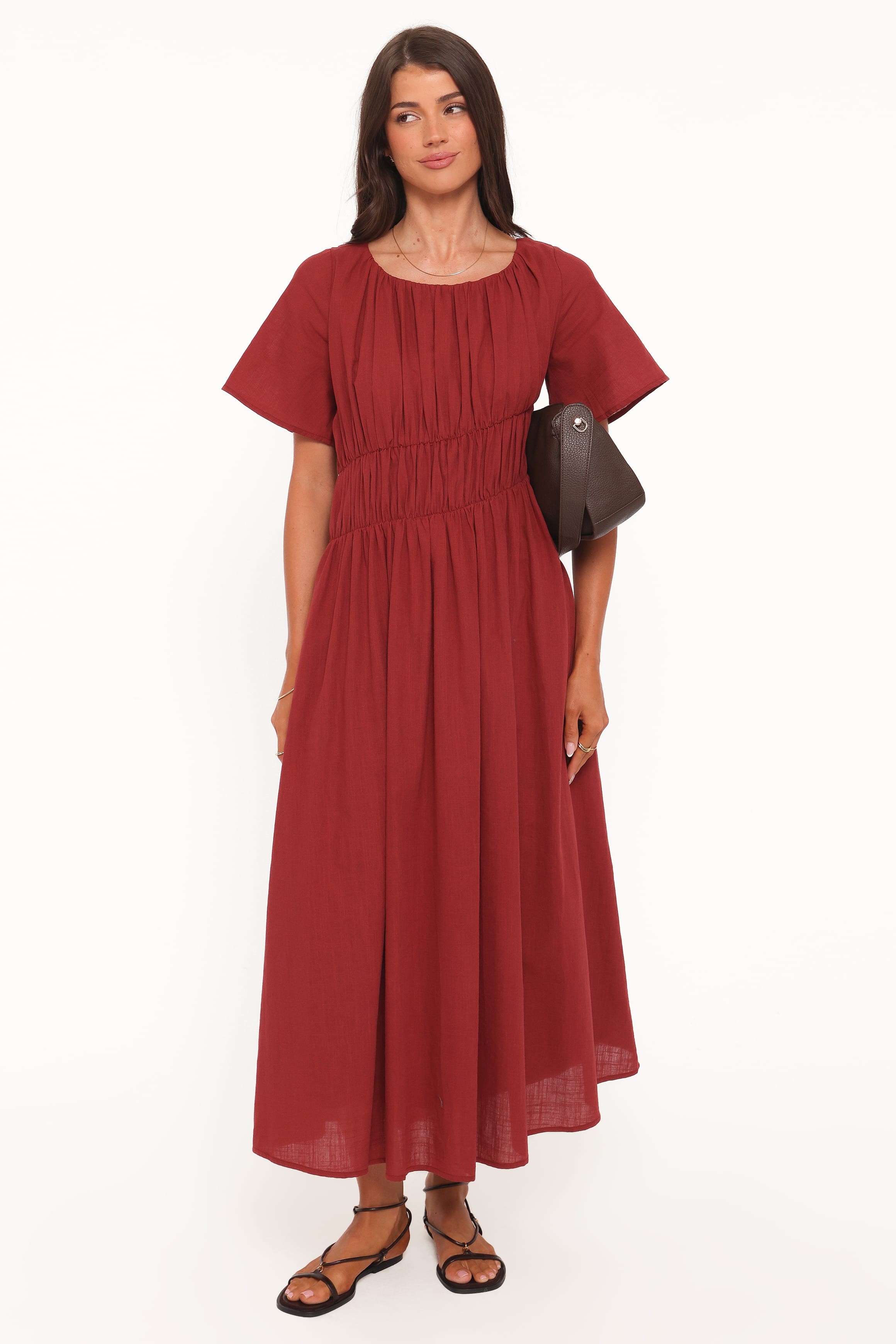 DRESSES Harlen Maxi Dress - Deep Red