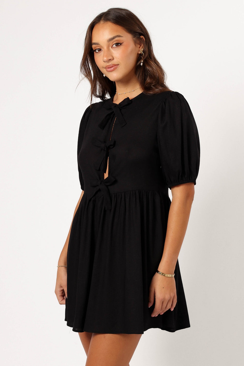 Collective Dress - Harlyn Mini Dress - Black third image