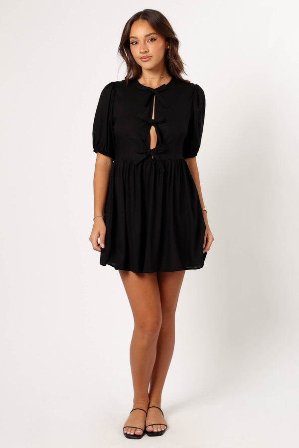 DRESSES @Harlyn Mini Dress - Black