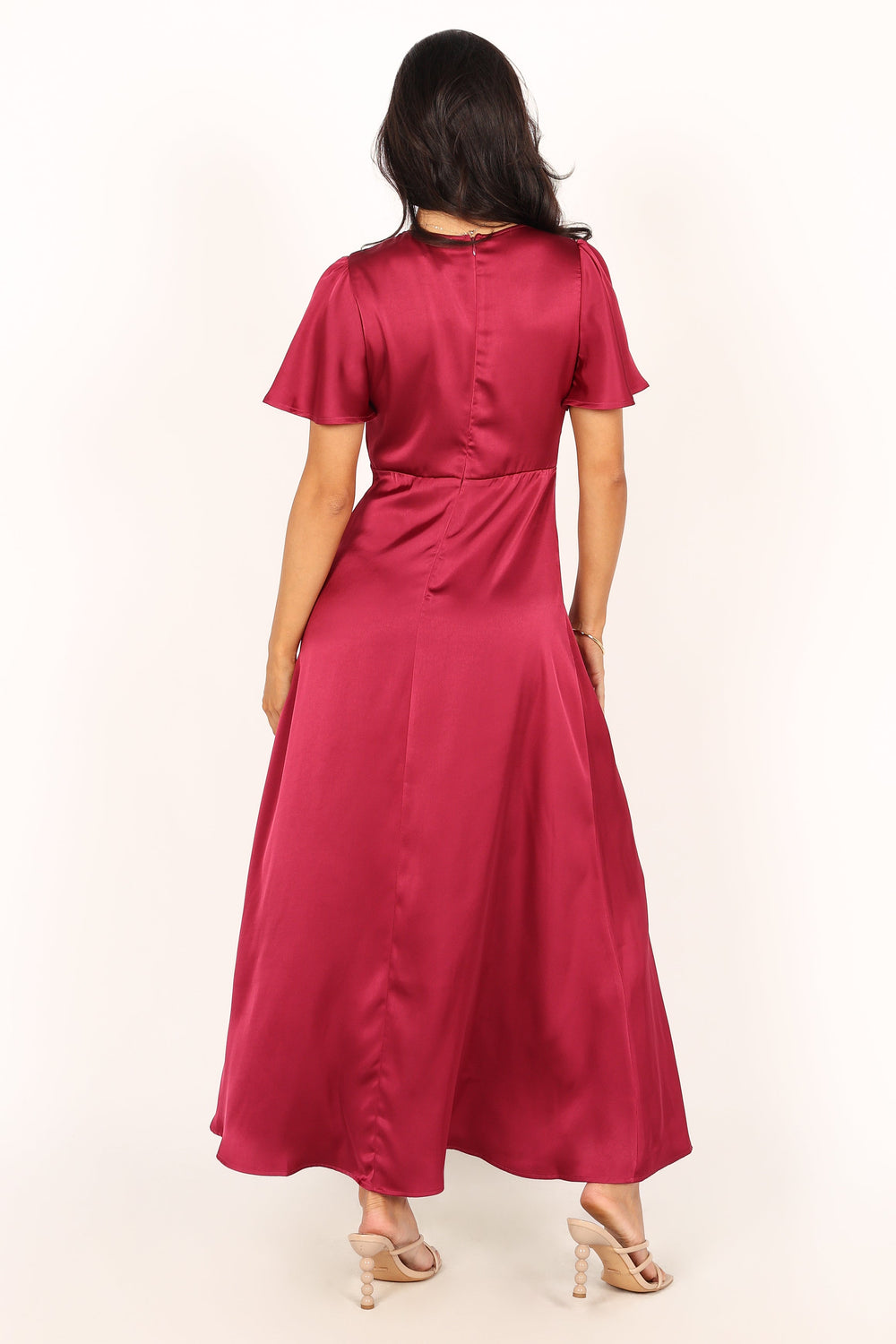 DRESSES @Hathaway Midi Dress - Berry