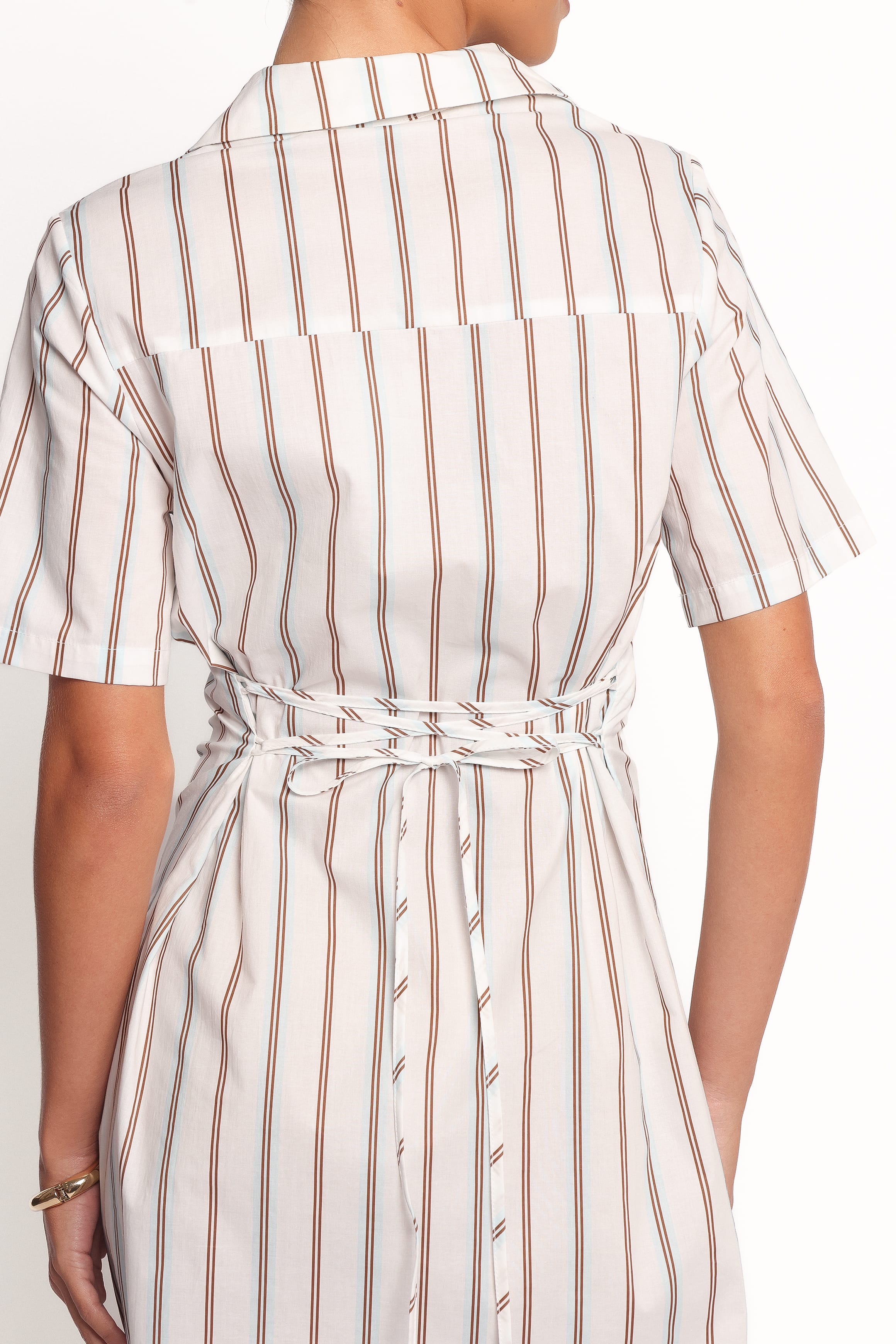 DRESSES Hayes Mini Dress - Blue Stripe