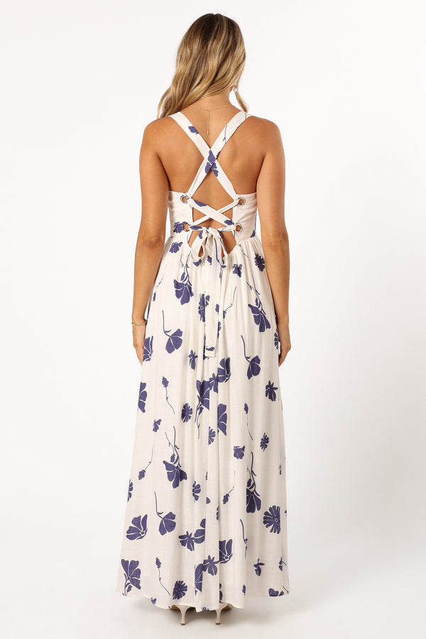 DRESSES @Hazel Maxi Dress - Navy Floral