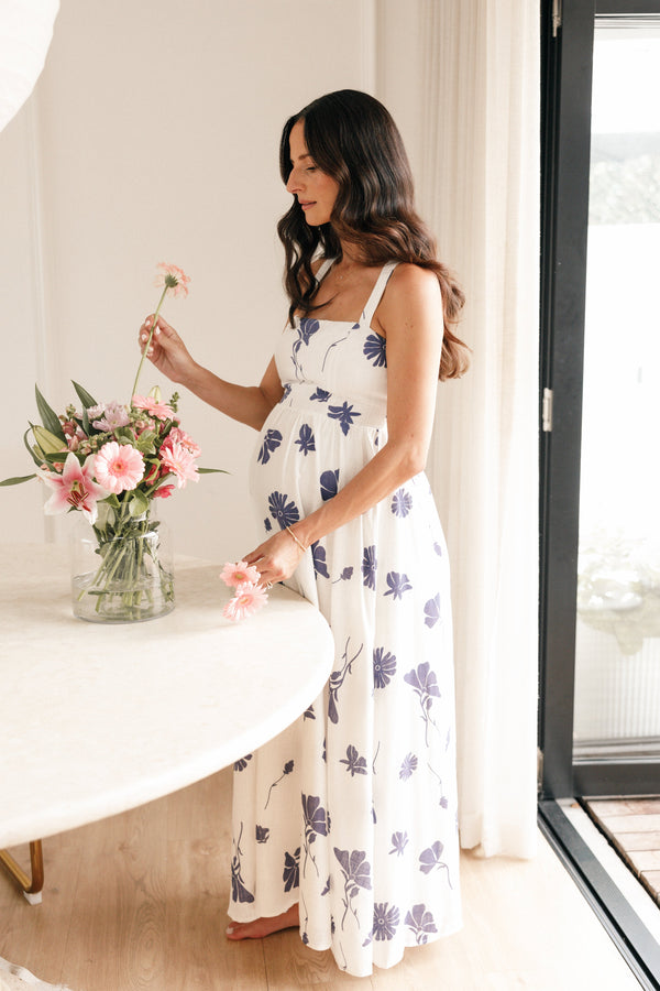 DRESSES Hazel Maxi Dress - Navy Floral