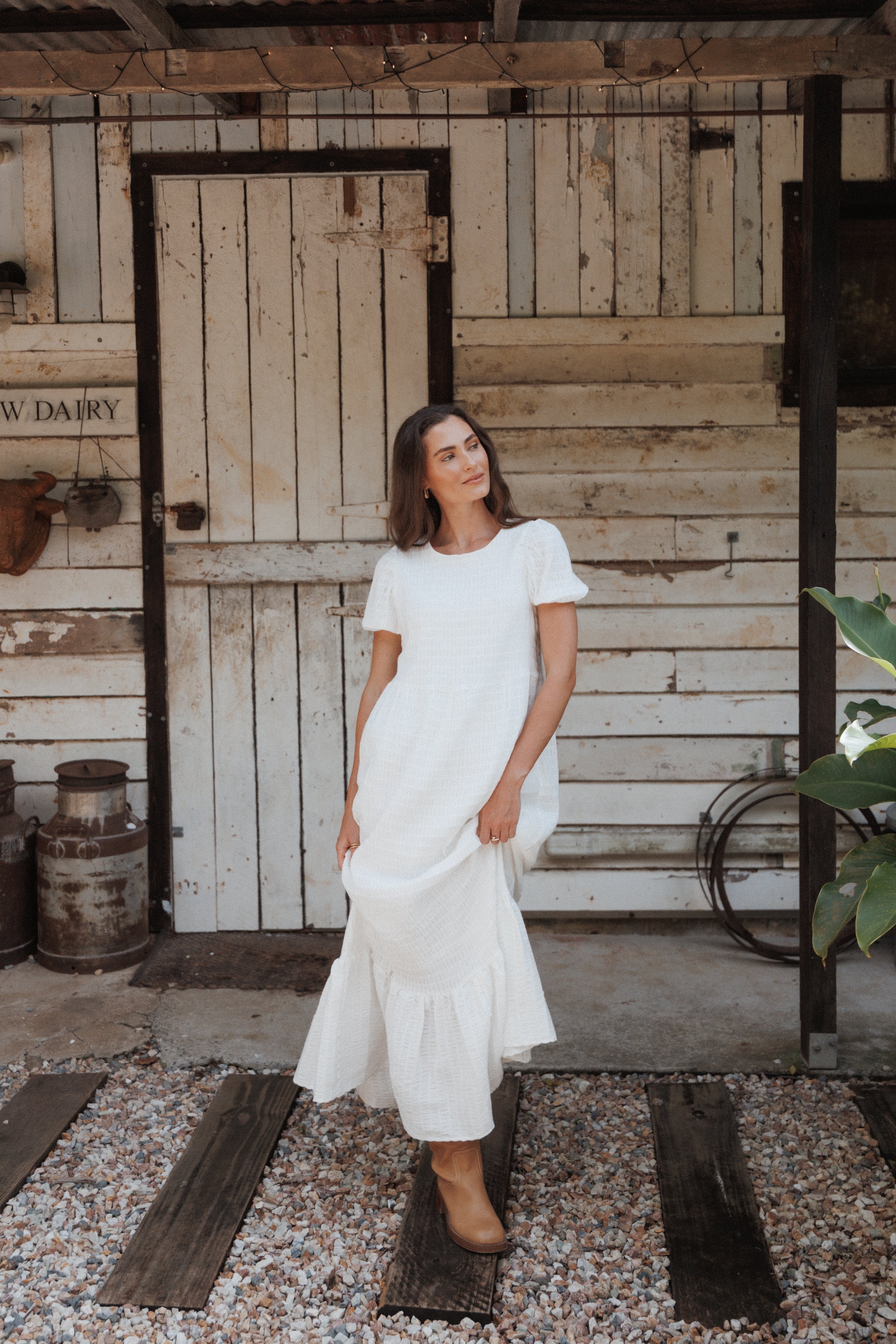 DRESSES Hedley Maxi Dress - Ivory