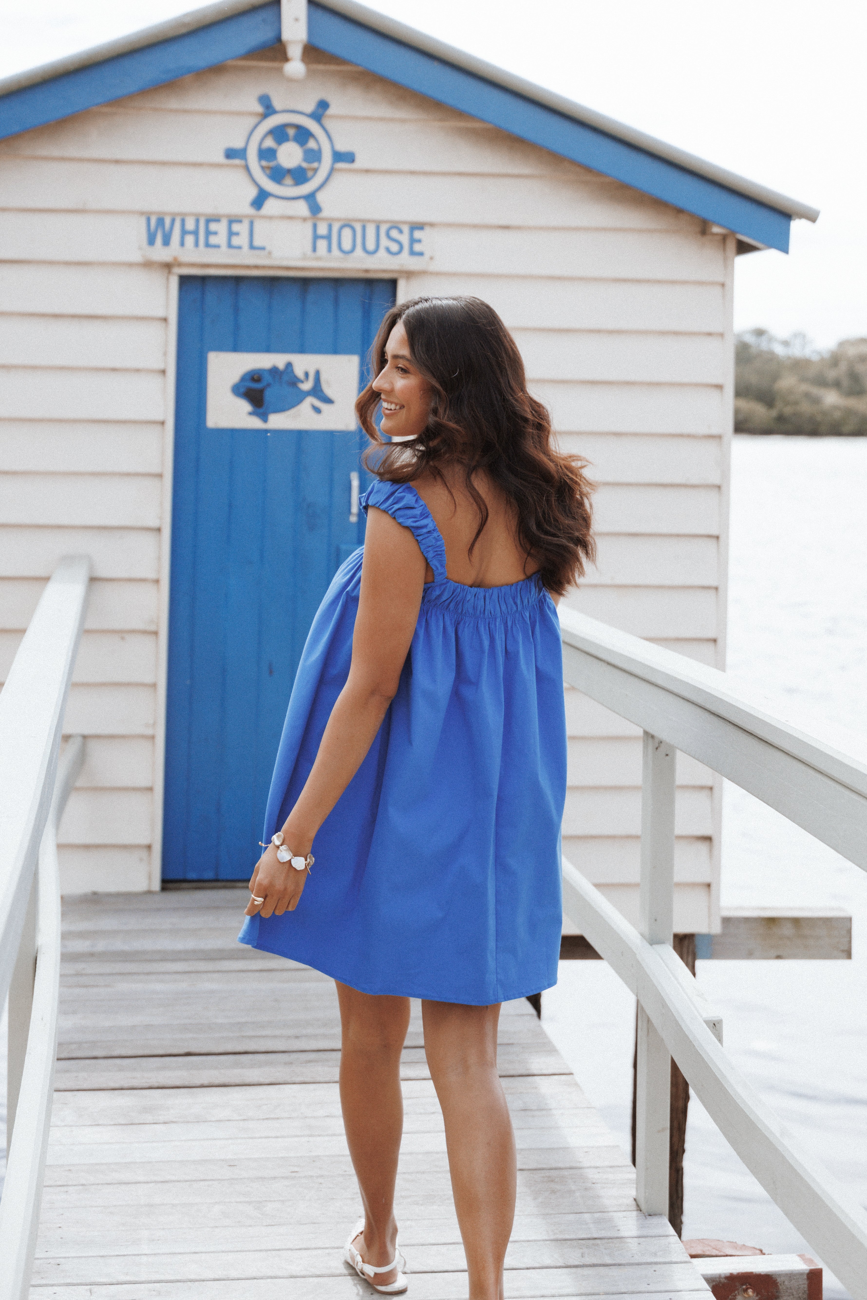 DRESSES Helia Mini Dress - Cobalt Blue