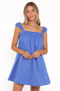 DRESSES Helia Mini Dress - Cobalt Blue