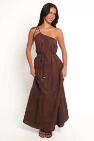 DRESSES Hilde Maxi Dress - Chocolate