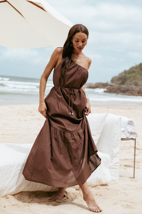 DRESSES Hilde Maxi Dress - Chocolate