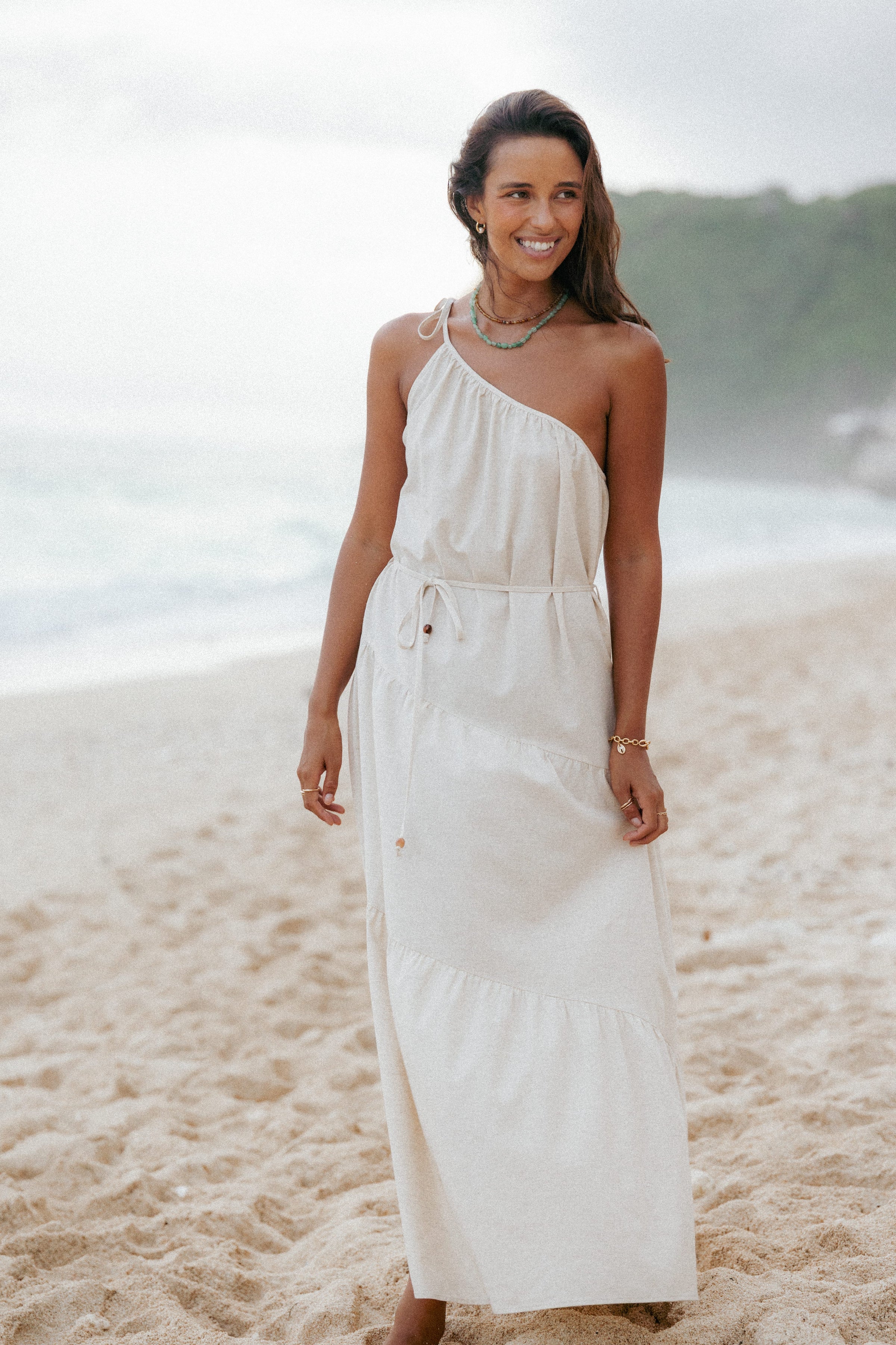 DRESSES Hilde Maxi Dress - Oatmeal