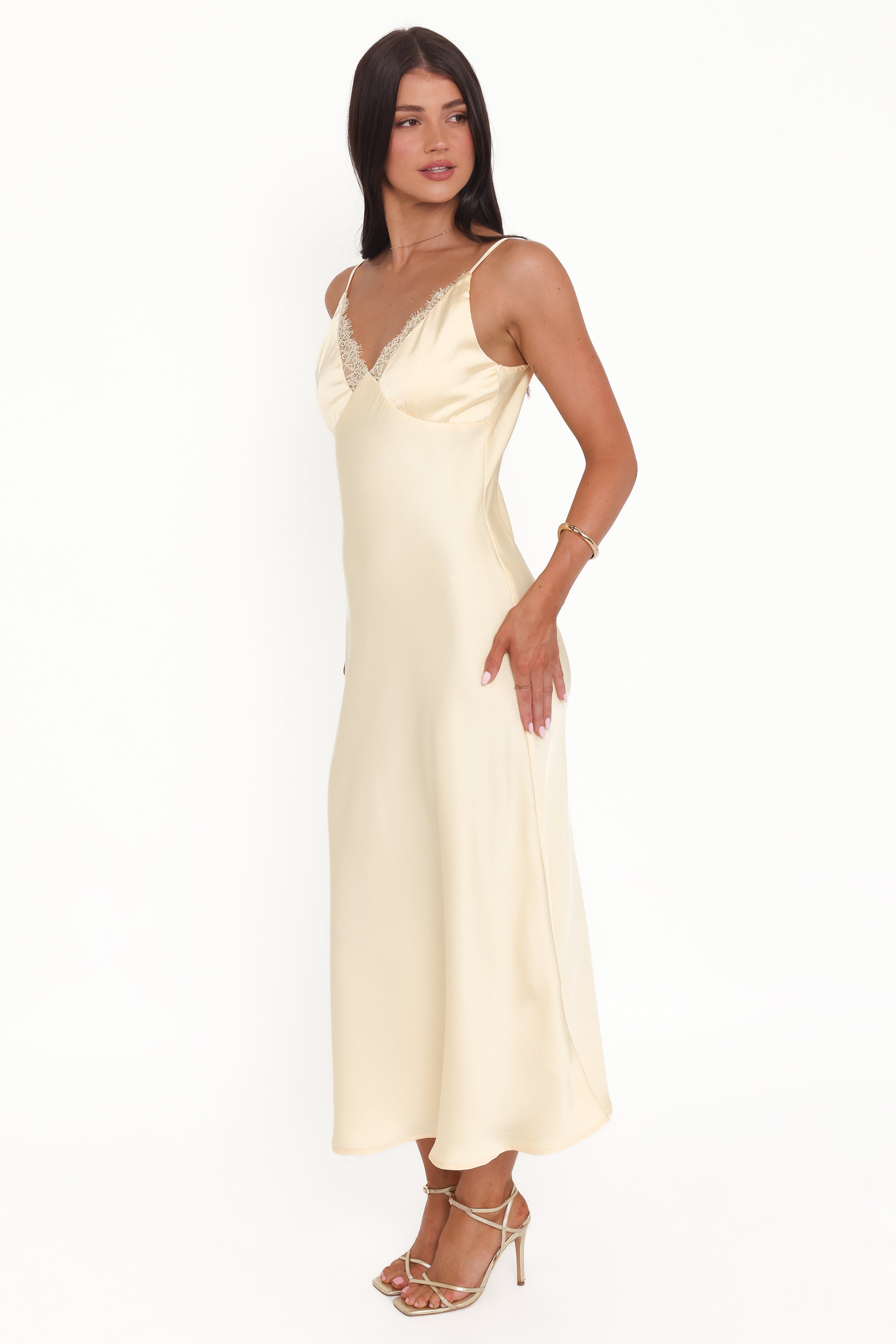 DRESSES Hobi Midi Dress - Butter Yellow