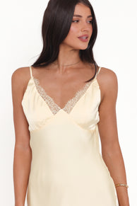 DRESSES Hobi Midi Dress - Butter Yellow