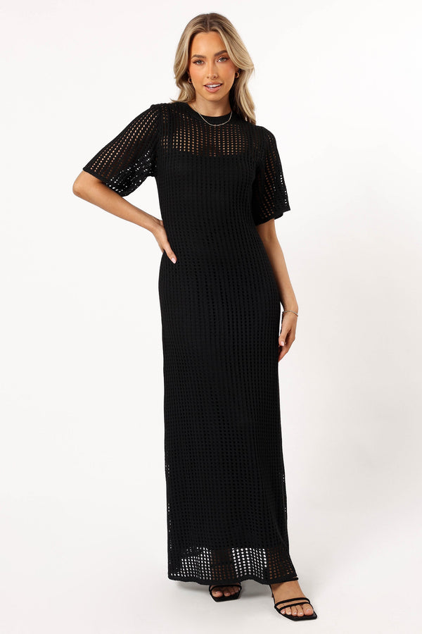 DRESSES @Hollie Maxi Dress - Black