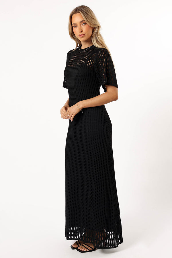 DRESSES @Hollie Maxi Dress - Black