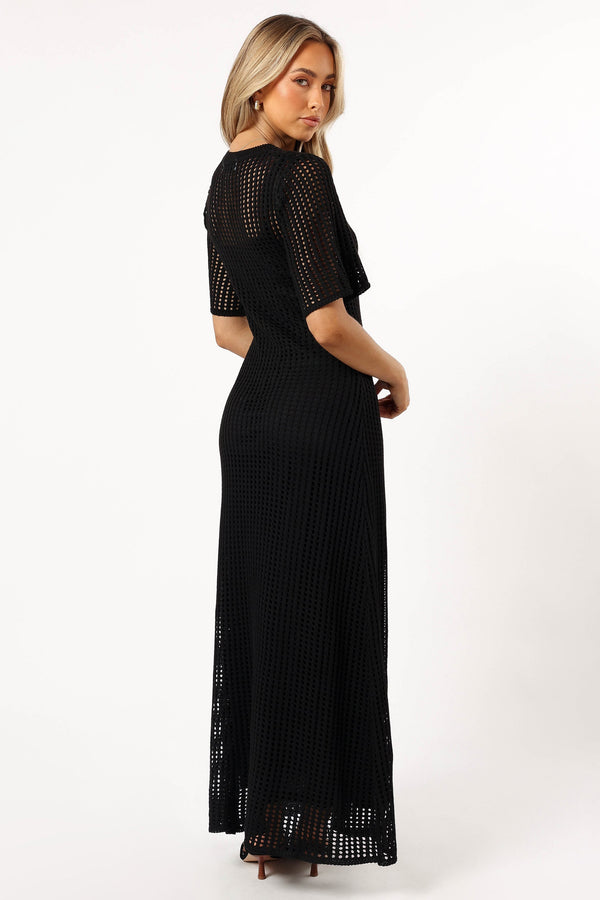 DRESSES @Hollie Maxi Dress - Black