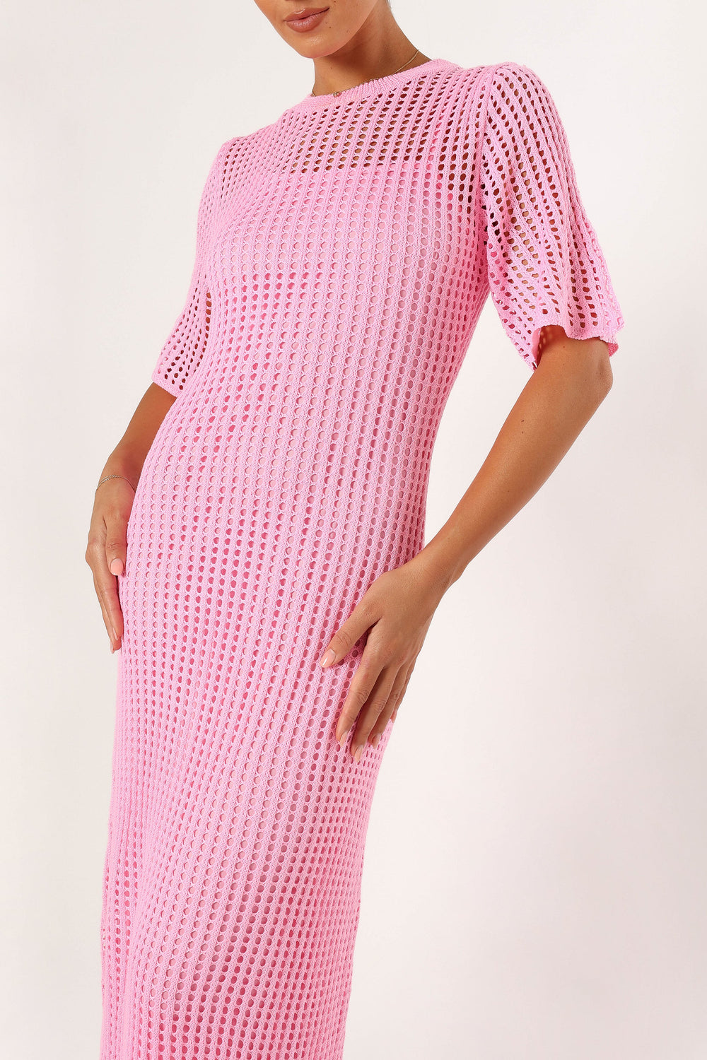 DRESSES @Hollie Maxi Dress - Pink