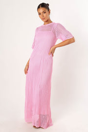 DRESSES @Hollie Maxi Dress - Pink