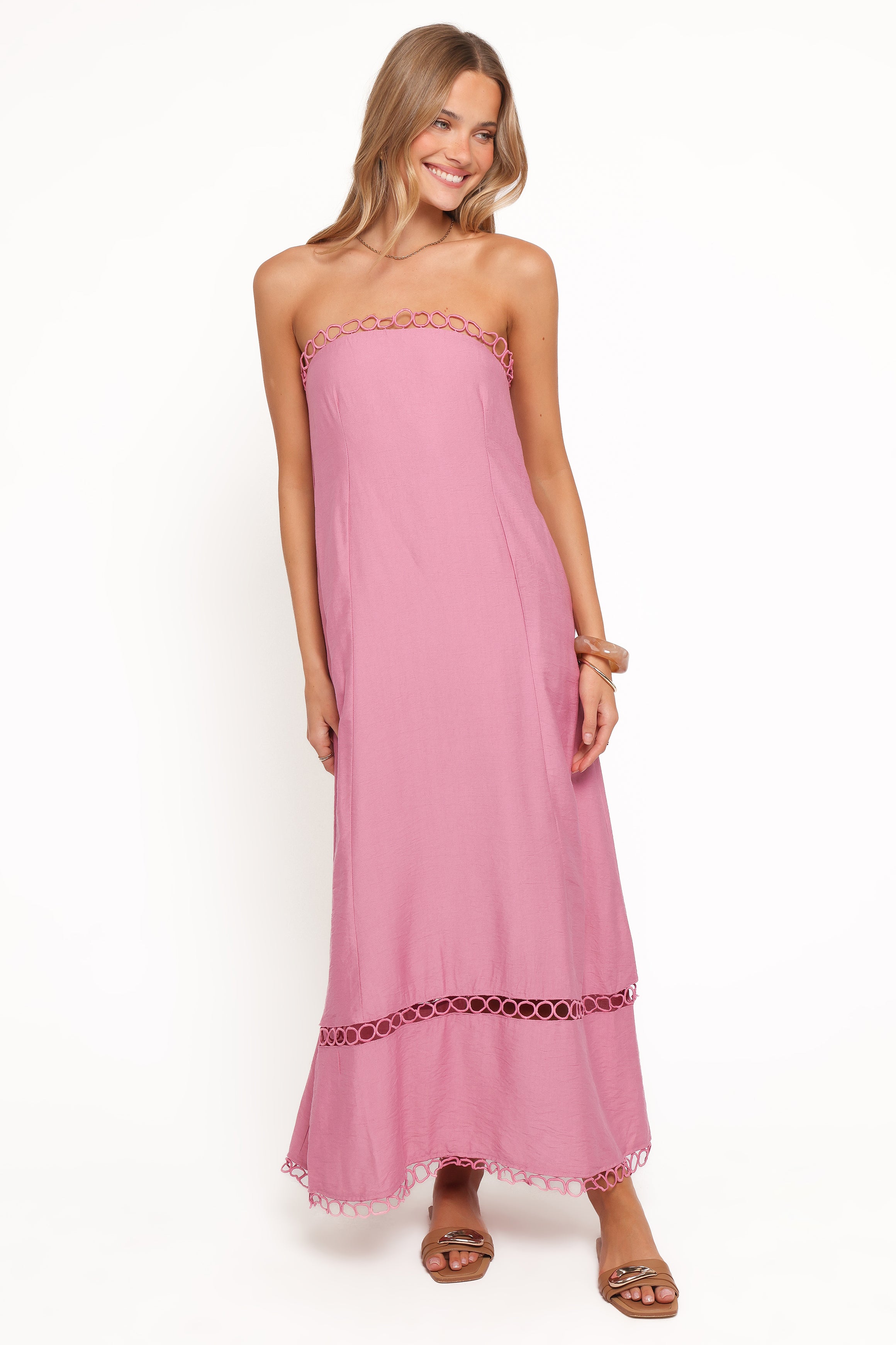 DRESSES Holly Midi Dress - Pink